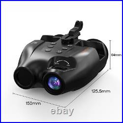 Night Vision Goggles Binoculars HD Digital IR Head Mounted Hunting Rechargeable