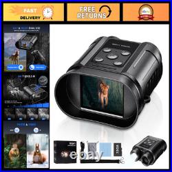 Night Vision Goggles & Binoculars for Men & Teens 32GB Card, Photo/Video Captu