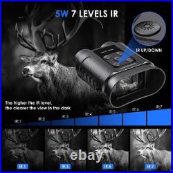 Night Vision Goggles & Binoculars for Men & Teens 32GB Card, Photo/Video Captu