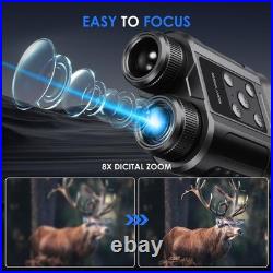 Night Vision Goggles & Binoculars for Men & Teens 32GB Card, Photo/Video Captu