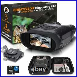 Night Vision Goggles Digital Binoculars Withinfrared Lens Tactical Gear For Huntin