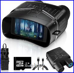 Night Vision Goggles Digital IR 4K NVG Binoculars HD Portable Rechargeable