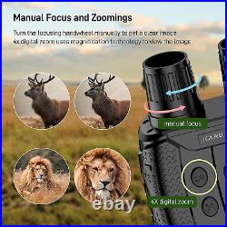 Night Vision Goggles, Digital Infrared Night Vision Binoculars for Complete Darkn