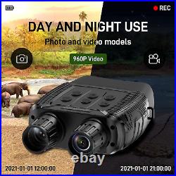 Night Vision Goggles, Digital Infrared Night Vision Binoculars for Complete Darkn