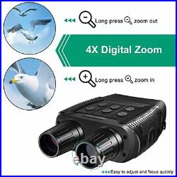 Night Vision Goggles, Digital Infrared Night Vision Binoculars with Take HD
