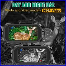 Night Vision Goggles, Digital Infrared Night Vision Binoculars with Take HD