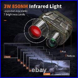 Night Vision Goggles Digital Night Vision Binoculars 984 Ft Infrared Night V