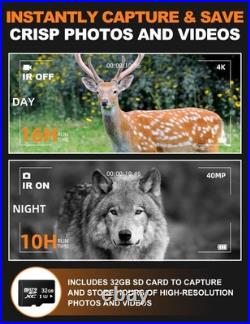 Night Vision Goggles Eagle 4K Night Vision Binoculars for Adults, Dual Mode