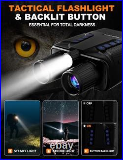 Night Vision Goggles Eagle 4K Night Vision Binoculars for Adults, Dual Mode
