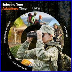 Night Vision Goggles FHD Digital IR Head Mounted Hunting Rechargeable Binoculars