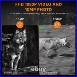 Night Vision Goggles FHD Digital IR Head Mounted Hunting Rechargeable Binoculars