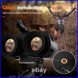 Night Vision Goggles FHD Digital IR Head Mounted Hunting Rechargeable Binoculars