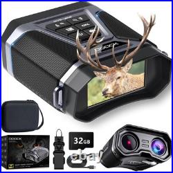 Night Vision Goggles, Full-Color 4K Night Vision Binoculars with 5200mAh Rech Night Vision Goggles, Full-Color 4K Night Vision Binoculars with 5200mAh Rech