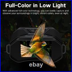 Night Vision Goggles, Full-Color 4K Night Vision Binoculars with 5200mAh Rech Night Vision Goggles, Full-Color 4K Night Vision Binoculars with 5200mAh Rech