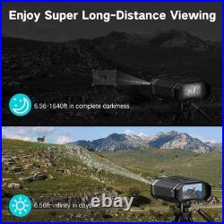 Night Vision Goggles, Full-Color 4K Night Vision Binoculars with 5200mAh Rech Night Vision Goggles, Full-Color 4K Night Vision Binoculars with 5200mAh Rech