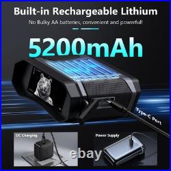 Night Vision Goggles, Full-Color 4K Night Vision Binoculars with 5200mAh Rech Night Vision Goggles, Full-Color 4K Night Vision Binoculars with 5200mAh Rech