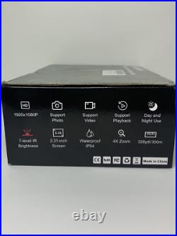 Night Vision Goggles Hapimp Binoculars 1080P 4X Zoom, Photo, Video, Waterproof