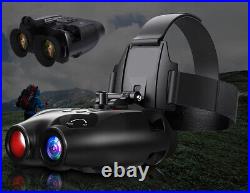 Night Vision Goggles Head Mounted 1080p Binoculars for Helmet For Total Darkness