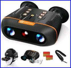 Night Vision Goggles Head Mounted 3D VR Night Vision Binoculars Wide FOV 58°