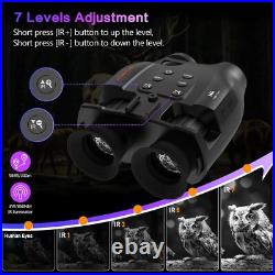 Night Vision Goggles Head Mounted, Digital Infrared Night Vision Binoculars, FHD H