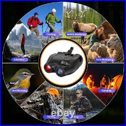 Night Vision Goggles Head Mounted, Digital Infrared Night Vision Binoculars, FHD H