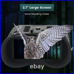 Night Vision Goggles Head Mounted Infrared Rechargeable Digital Binoculars