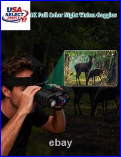 Night Vision Goggles, Head-Mounted Rechargeable Binoculars, 3 Screen Digital In Night Vision Goggles, Head-Mounted Rechargeable Binoculars, 3 Screen Digital In