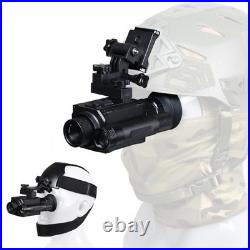 Night Vision Goggles Head or Helmet Mounted Monocular 1080P HD Photo Black Night Vision Goggles Head or Helmet Mounted Monocular 1080P HD Photo Black