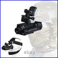 Night Vision Goggles Head or Helmet Mounted Monocular 1080P HD Photo and Vi