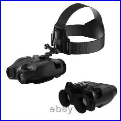 Night Vision Goggles Helmet & Head Mounted Binoculars Digital Infrared Goggles