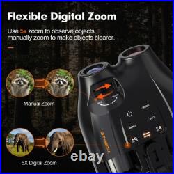 Night Vision Goggles Helmet & Head Mounted Binoculars Digital Infrared Goggles