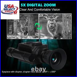 Night Vision Goggles Helmet Mounted Monocular 1080P HD Recording 5X Zoom Night Vision Goggles Helmet Mounted Monocular 1080P HD Recording 5X Zoom