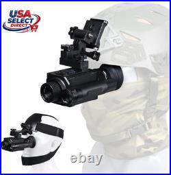 Night Vision Goggles Helmet Mounted Monocular 1080P HD Recording 5X Zoom Night Vision Goggles Helmet Mounted Monocular 1080P HD Recording 5X Zoom