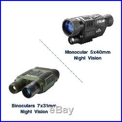 Night Vision Goggles IR/Infrared Technology Fantastic Condition Adjustable Scope