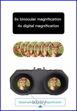 Night Vision Goggles Infrared Digital Binoculars 4X Zoom IR 850nm For Hunting US