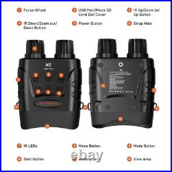 Night Vision Goggles Infrared Digital Binoculars For Total Darkness Surveillance