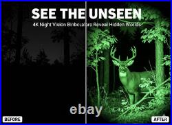 Night Vision Goggles Infrared Digital Binoculars For lotal Darkness Sunreillance