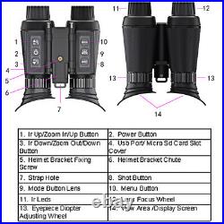 Night Vision Goggles Infrared Technology Hunting Binocular 3D Digital 850nm IR#0