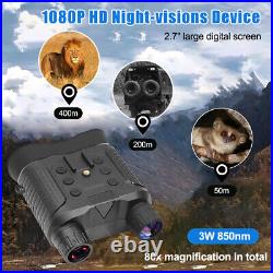 Night Vision Goggles Military Head Mount Binoculars Infrared Tactical Hunting US