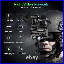 Night Vision Goggles Monocular IR Surveillance Camera NVG New Gen Tactica Scope