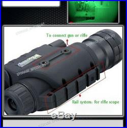 Night Vision Goggles Monocular Security Surveillance Camera IR Gen Hunting scope