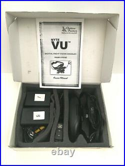 Night Vision Goggles NYTE VU Rechargeable Digital Head Mount 4 batteries incl