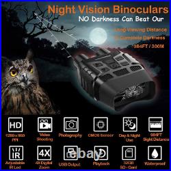 Night Vision Goggles Night Vision Binoculars-Digital Infrared Binoculars Night V
