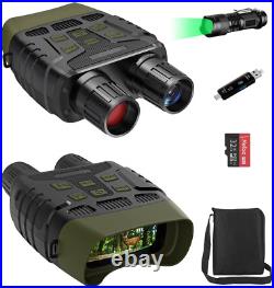 Night Vision Goggles, Night Vision Binoculars IR with Video and Photo, Night Vis