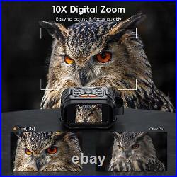 Night Vision Goggles, Night Vision Binoculars for Adults, 10X Digital Zoom, 2