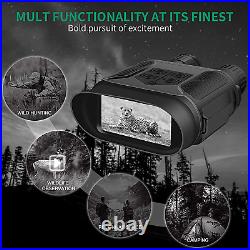 Night Vision Goggles, Night Vision Binoculars with 1300ft Viewing Range, 32GB TF