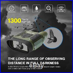 Night Vision Goggles Scope Binoculars HD Digital Infrared Hunting IR Camera 32G
