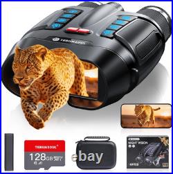 Night Vision Goggles Smart APP 4K Night Vision Binoculars, 10000Mah Battery, 1