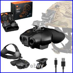 Night Vision Goggles Swift 2 NVG Goggles, Head or Helmet Mounted, Wide FOV, 1