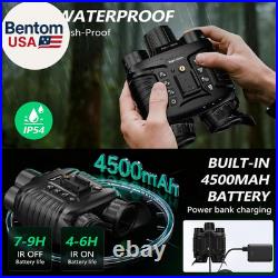 Night Vision Goggles, Upgraded Head-Mounted Night Vision Binoculars with Infrare